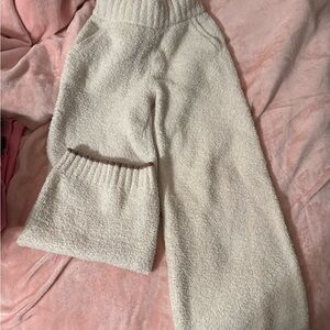 Athleta Girl Cream sweat pants